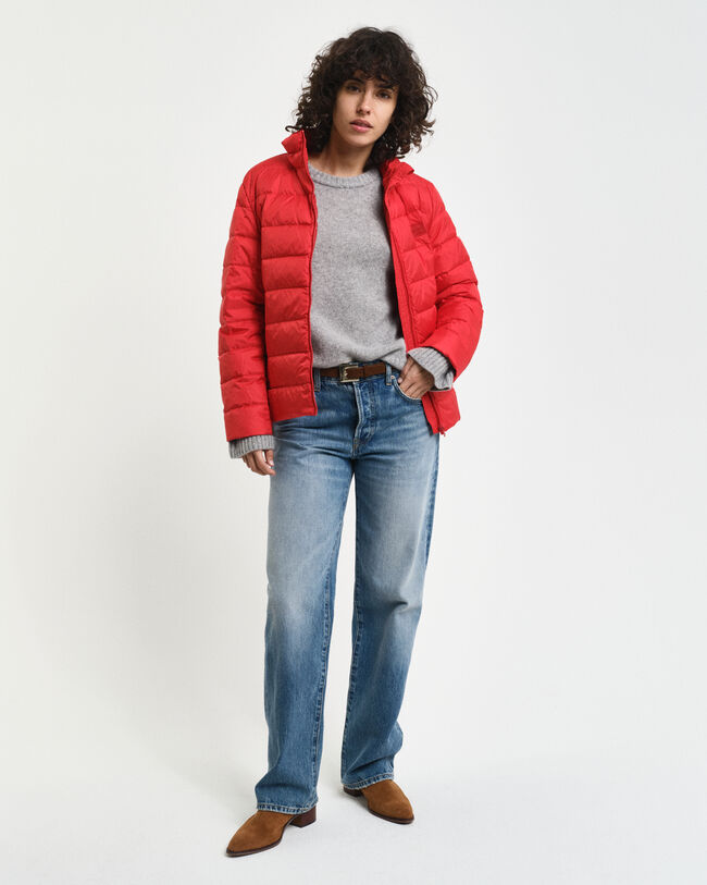 Piumino leggero con logo