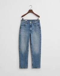 Jeans alla caviglia con gamba dritta