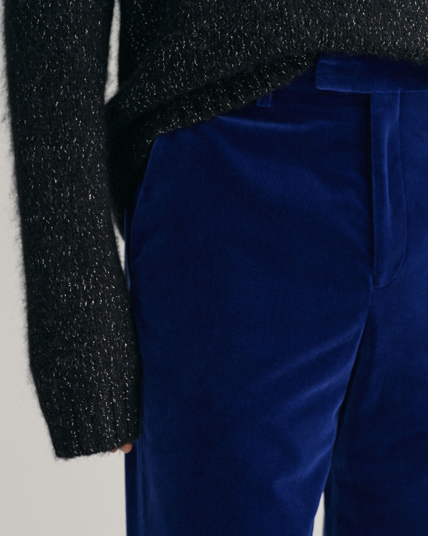 Pantaloni da abito in velluto