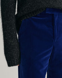 Pantaloni da abito in velluto