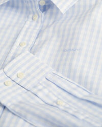 Camicia in popeline a quadri percalle regular fit