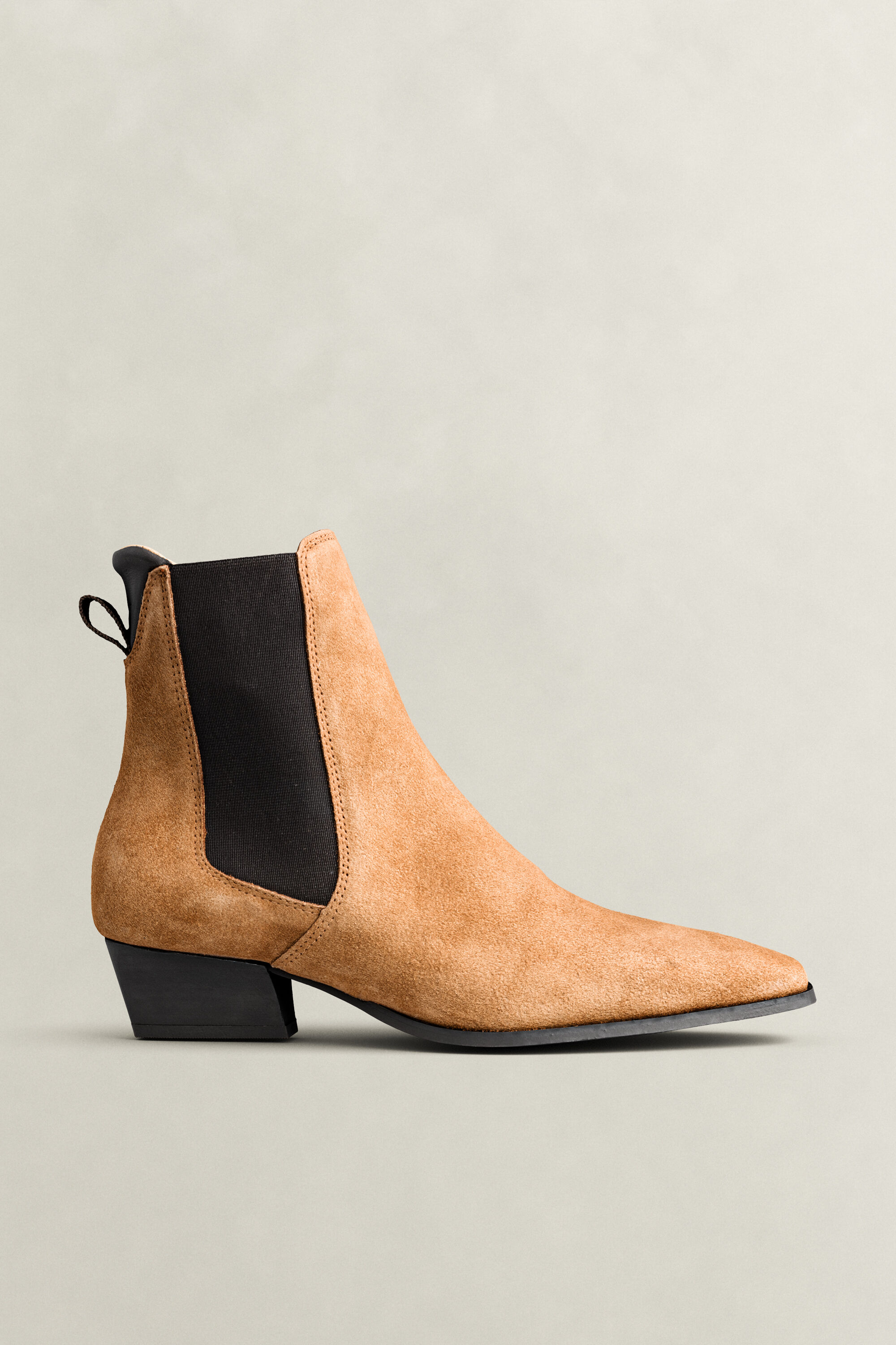 Stivaletti Bassotte in stile Chelsea in camoscio