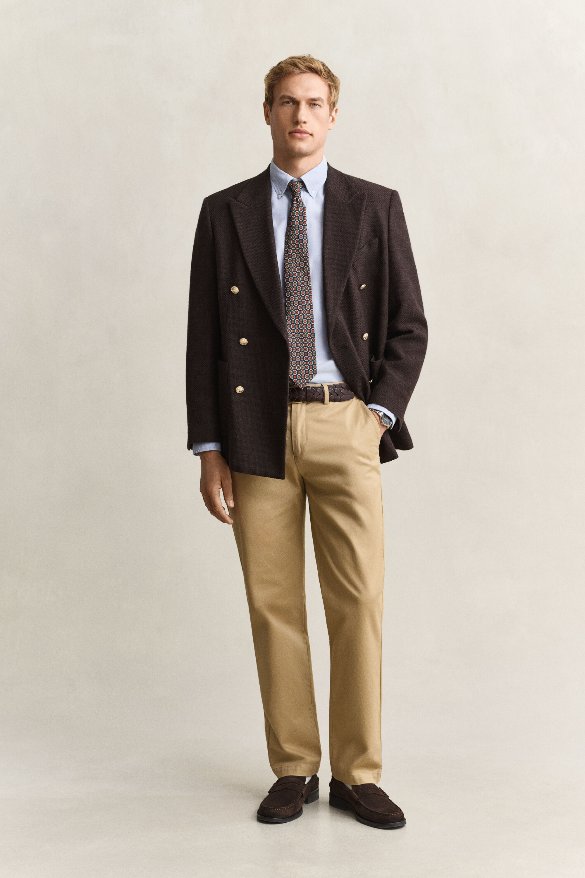 Pantaloni chino Smart regular fit