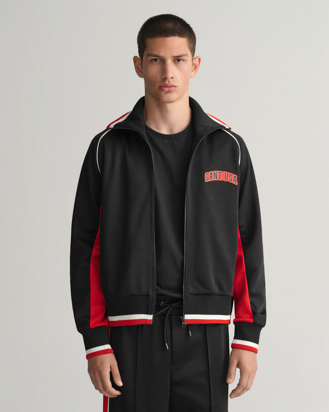 Giacca della tuta a blocchi di colore