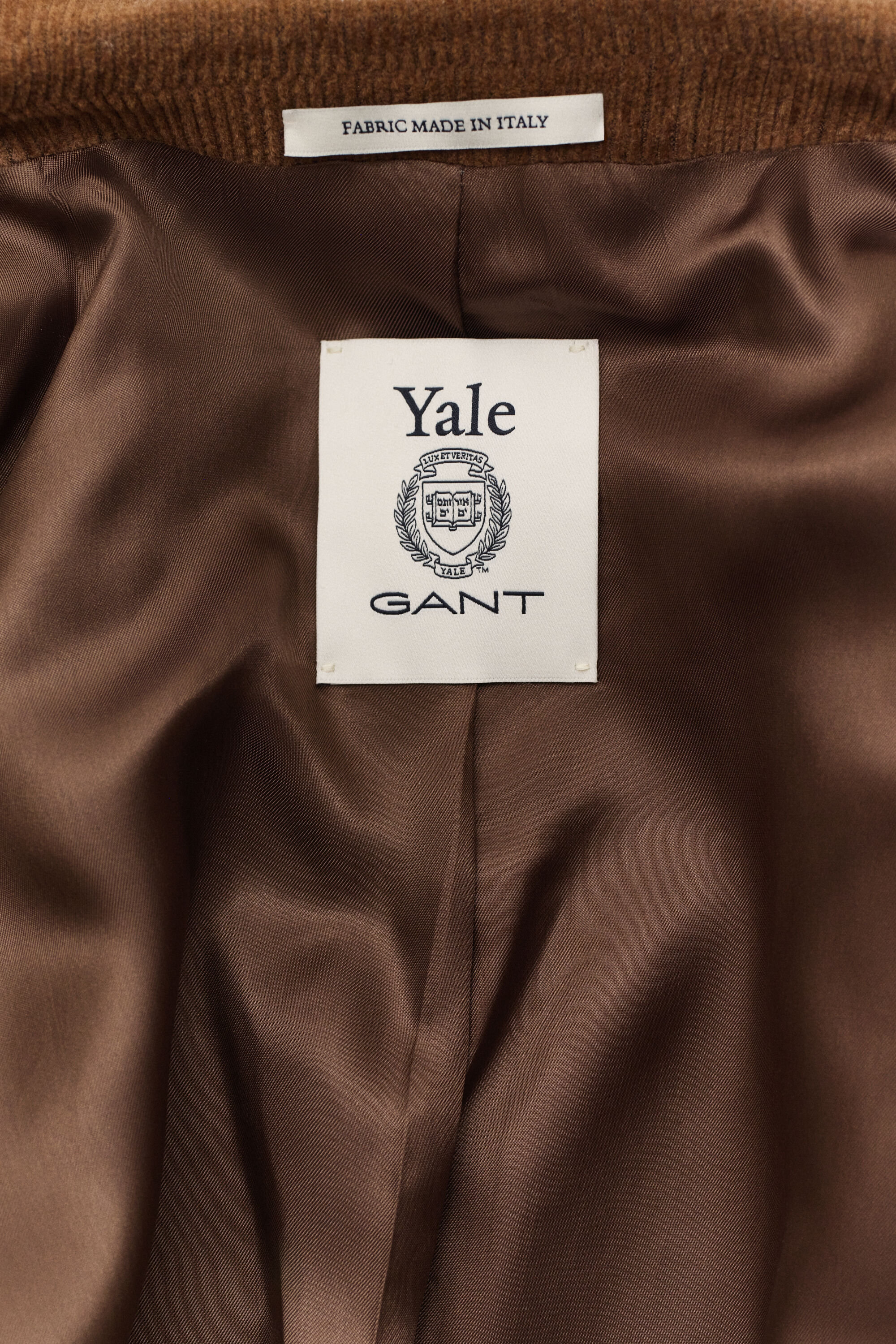 Blazer Gant x Yale in velluto a coste di lana