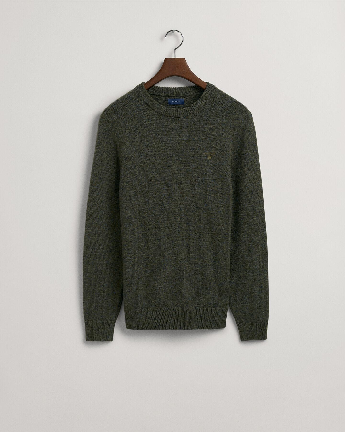 Maglia girocollo m&eacute;lange Neps