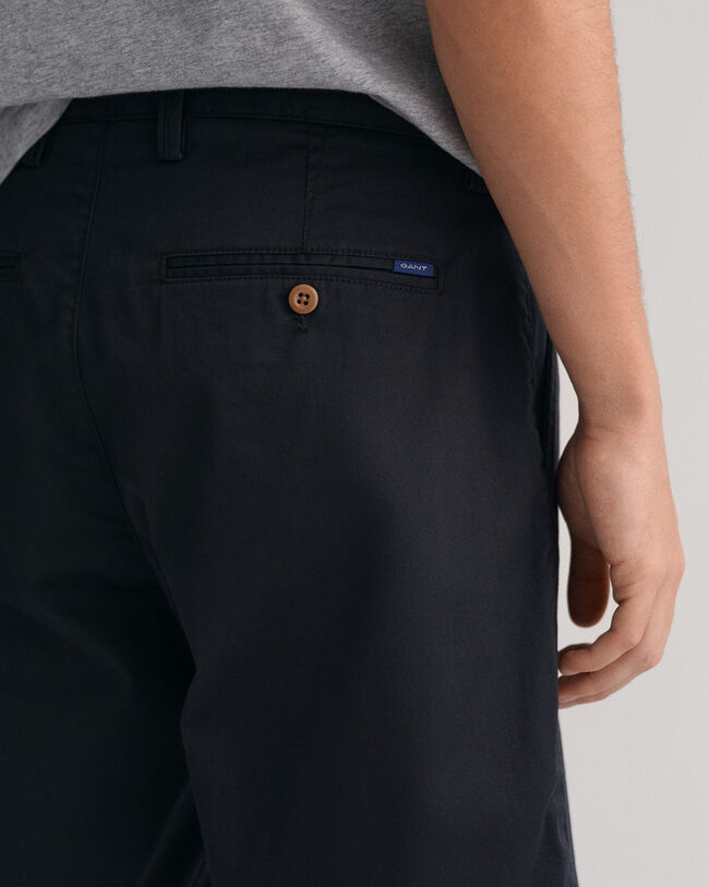 Pantaloncini chino Hallden in twill slim fit