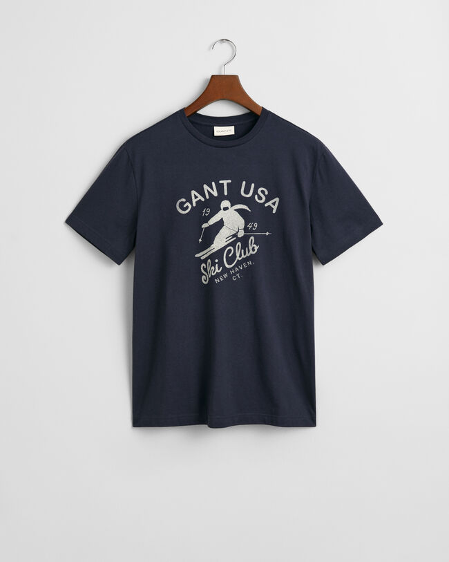 T-shirt stampa Winter Sports GANT