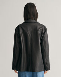 Giacca Blazer in pelle