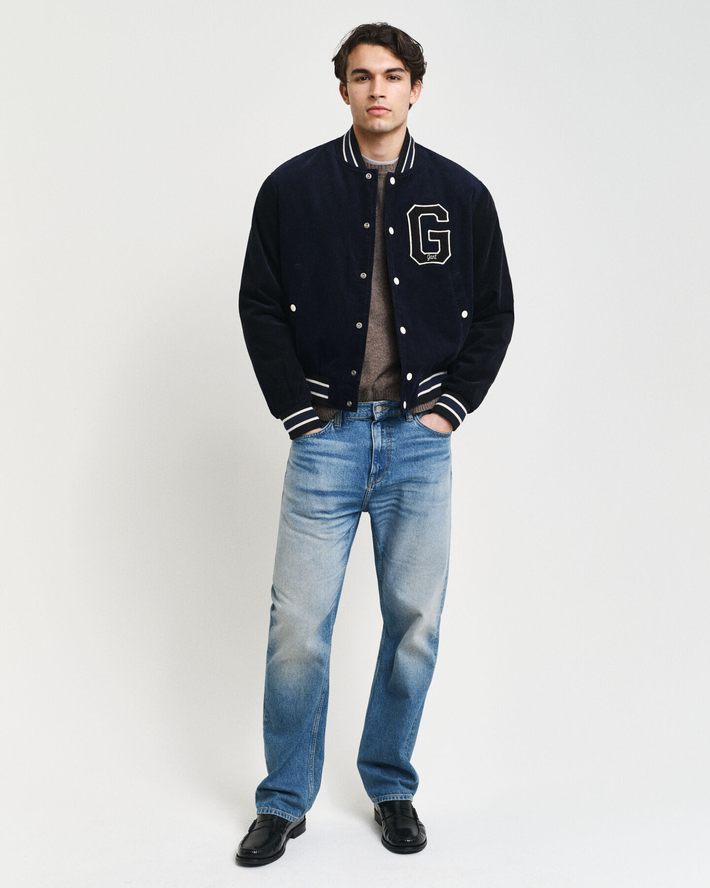 GANT Varsity Jacket in velluto a coste