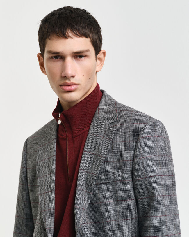 Blazer da abito a quadri