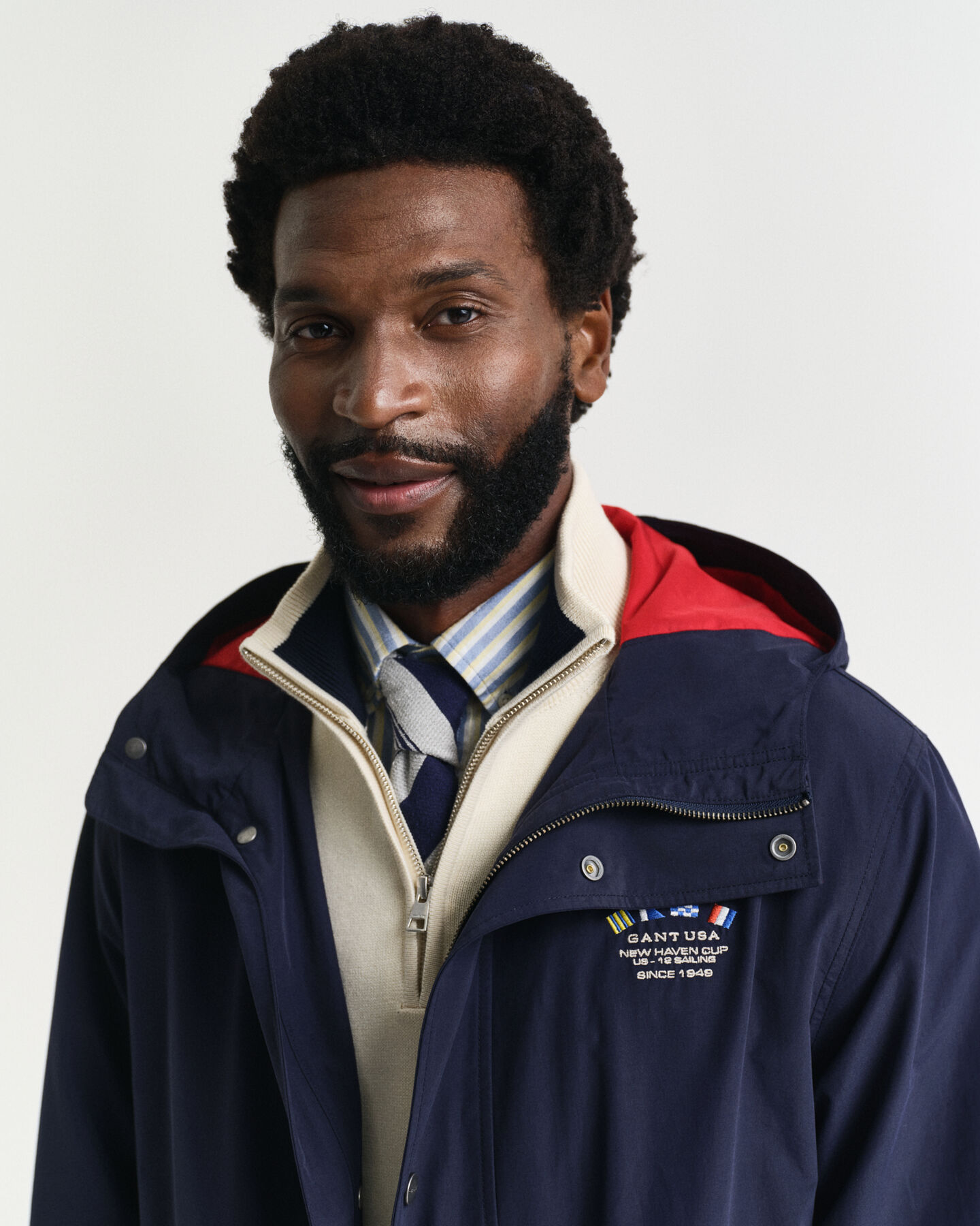 Giacca Windshielder a blocchi di colore