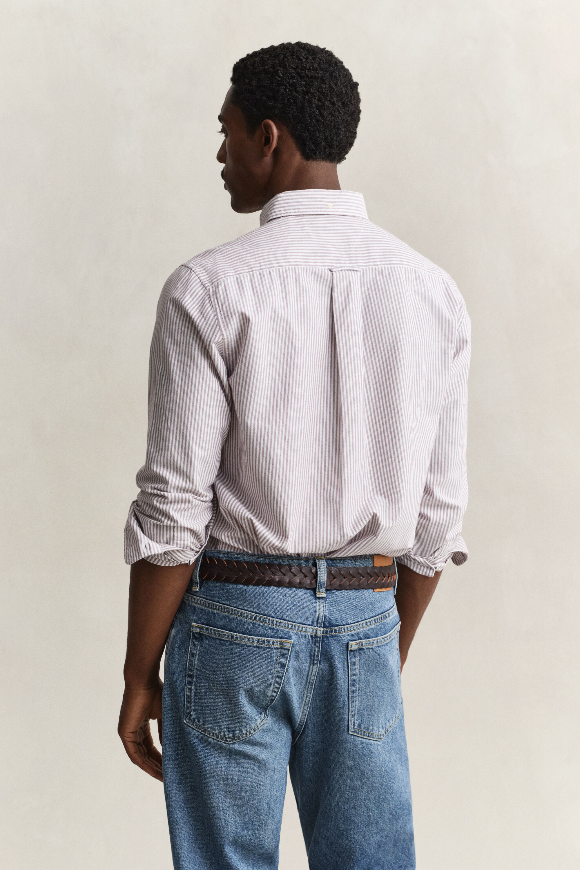 Camicia Oxford a righe Classic regular