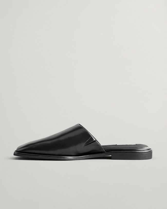 Parkny Leather Mules