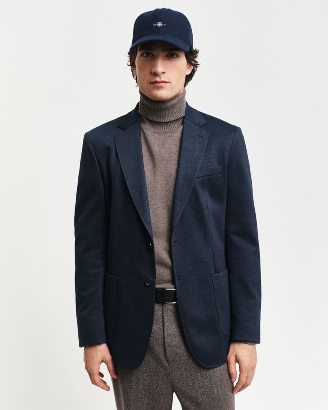 Pantaloni in jersey Two-Toned in twill