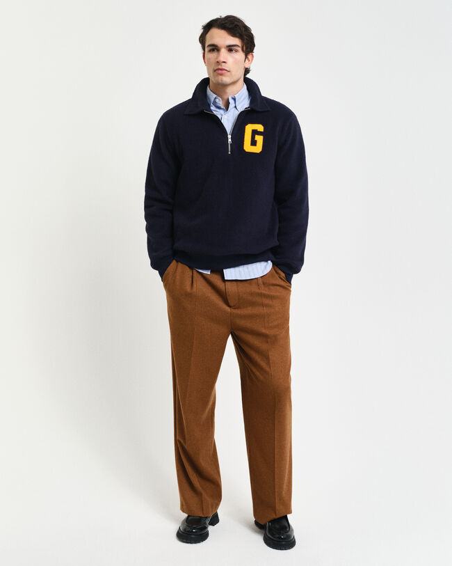 Pile con zip corta Graphic