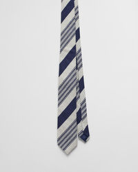 Cravatta in seta a righe