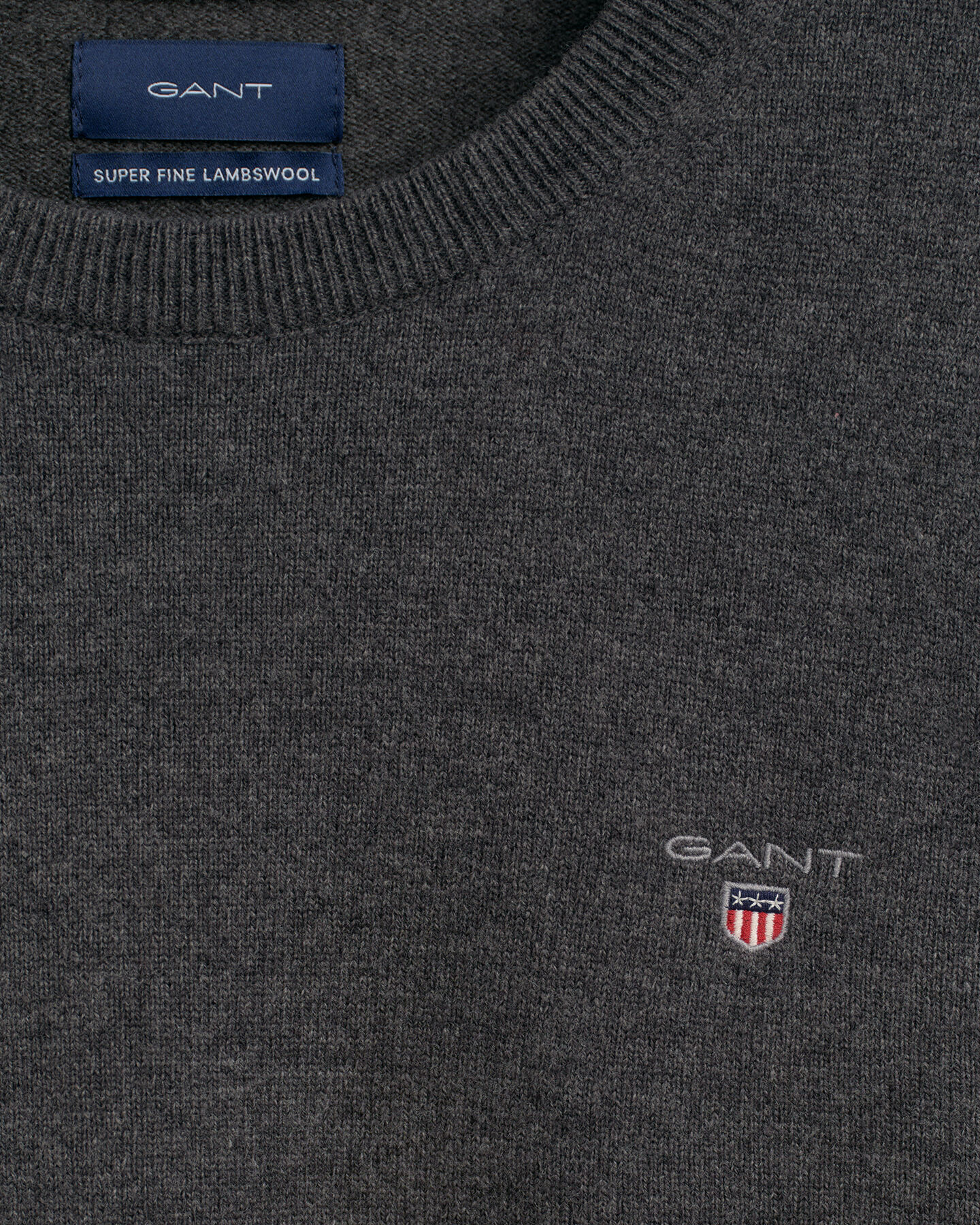 Maglia girocollo in lana d&rsquo;agnello extrafine