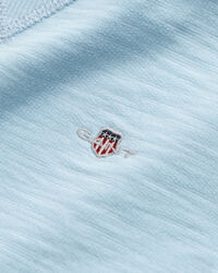 Felpa girocollo in cotone fiammato Shield Kids