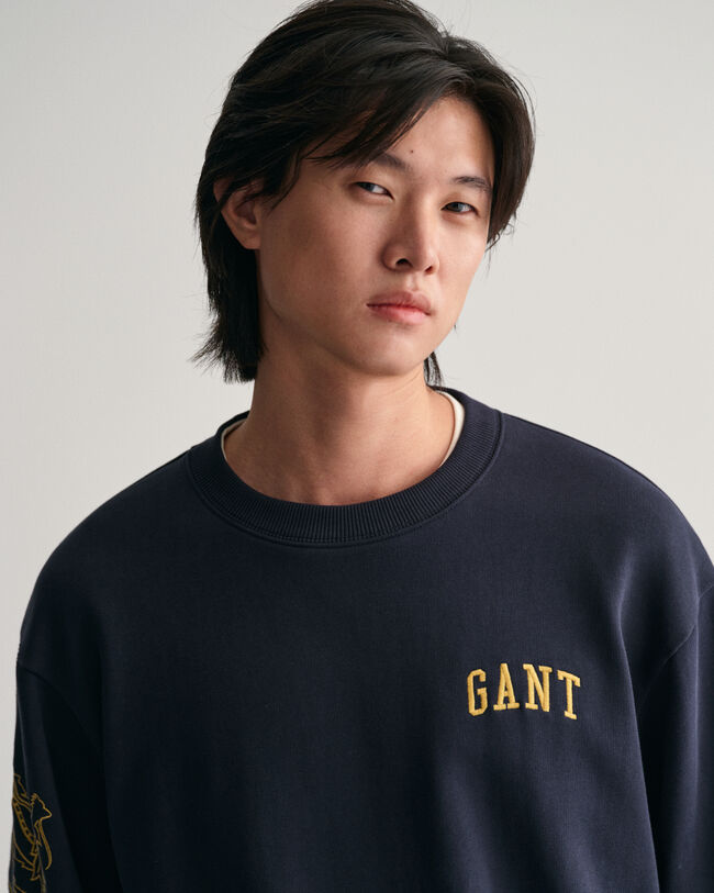 Felpa girocollo Dragon Crest