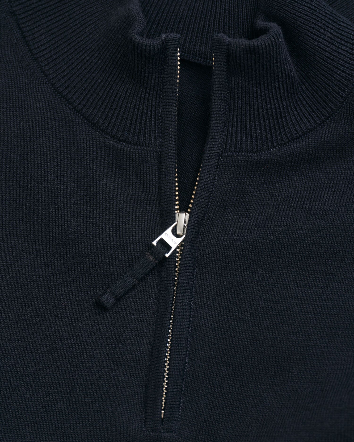 Maglia in cotone con zip corta Shield Teens