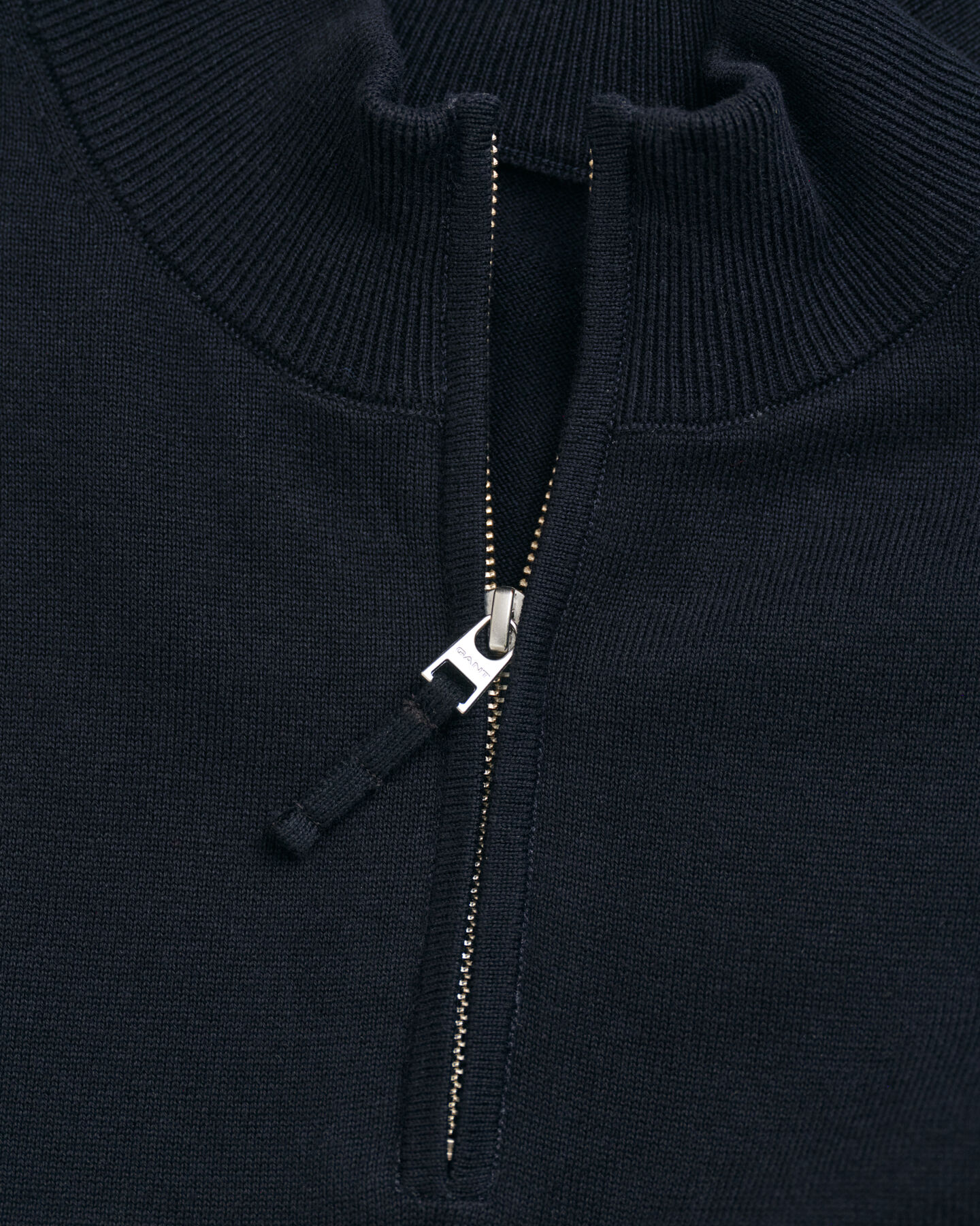 Maglia in cotone con zip corta Shield Teens