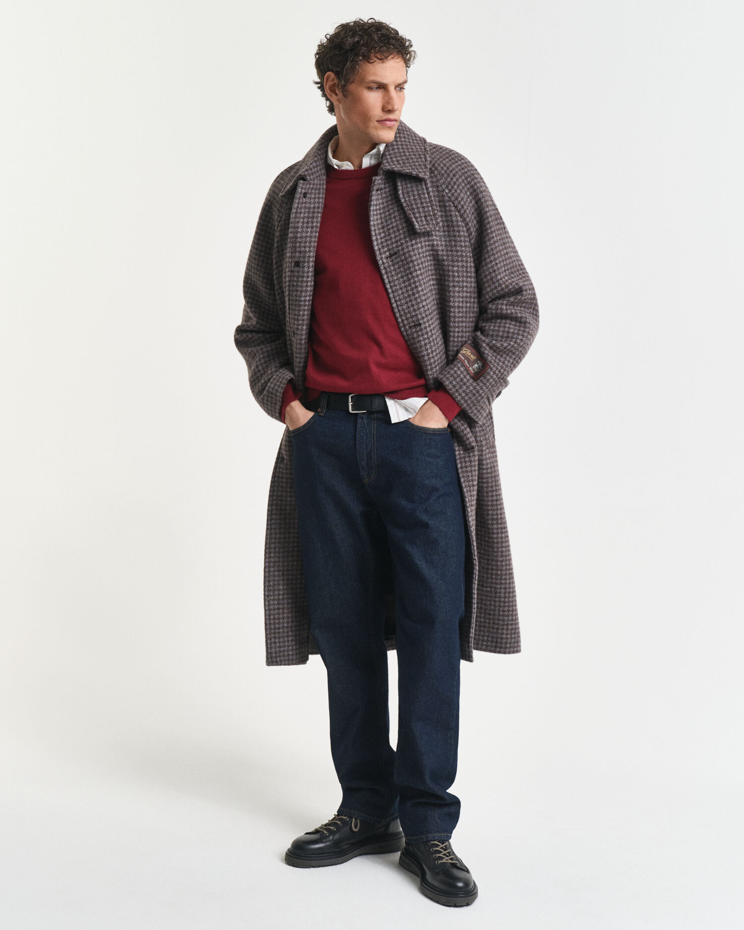 Maglia girocollo in cotone classico