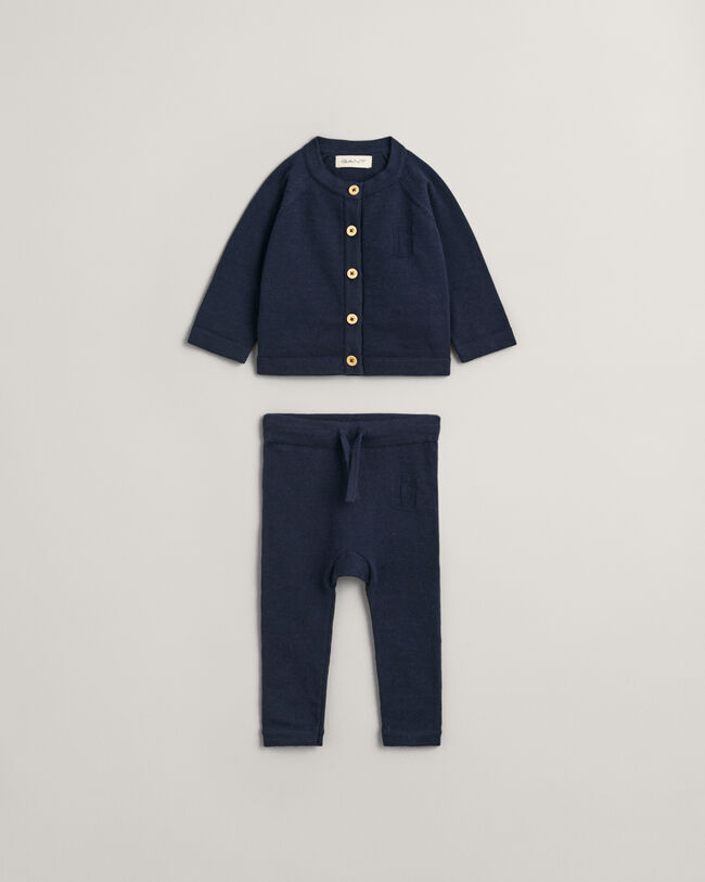 Set regalo Baby cardigan e pantaloni