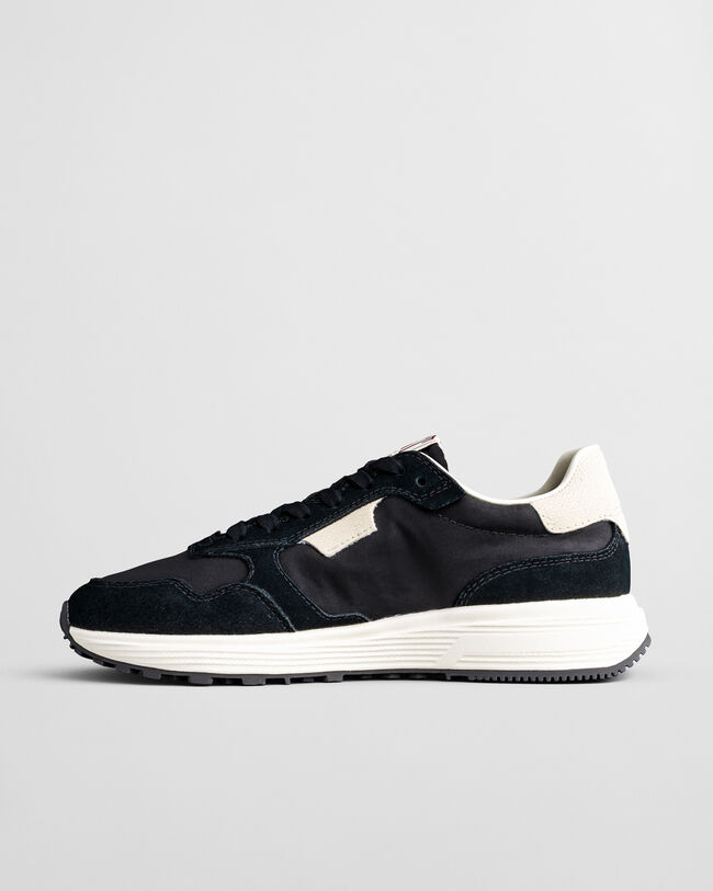 Sneakers Beywin in camoscio e nylon