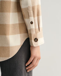 Camicia giacca a quadri relaxed fit