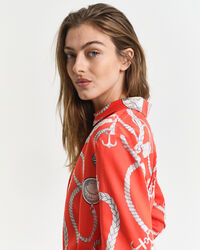 Abito chemisier con stampa Sailing