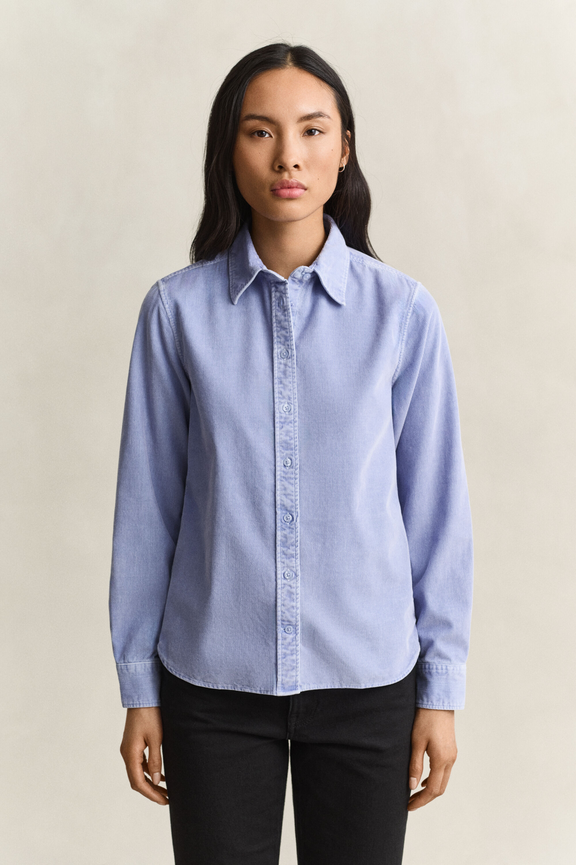 Camicia in velluto a coste regular