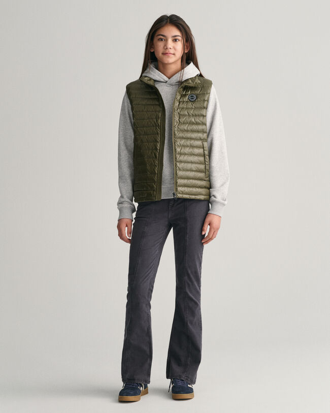 Smanicato imbottito leggero lucido Teens