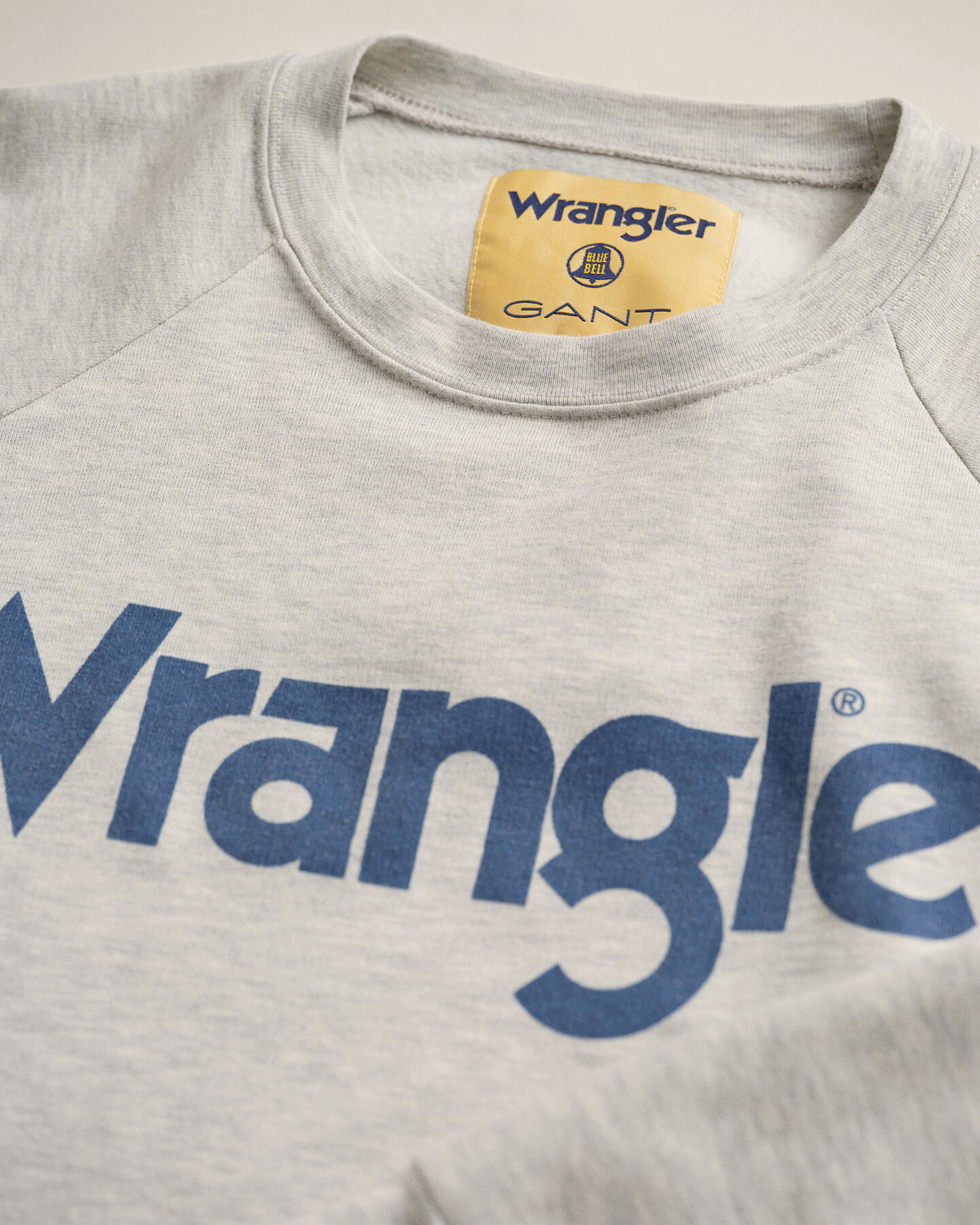 Felpa Wrangler x GANT Logo con logo
