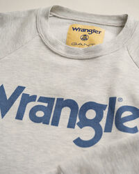 Felpa Wrangler x GANT Logo con logo