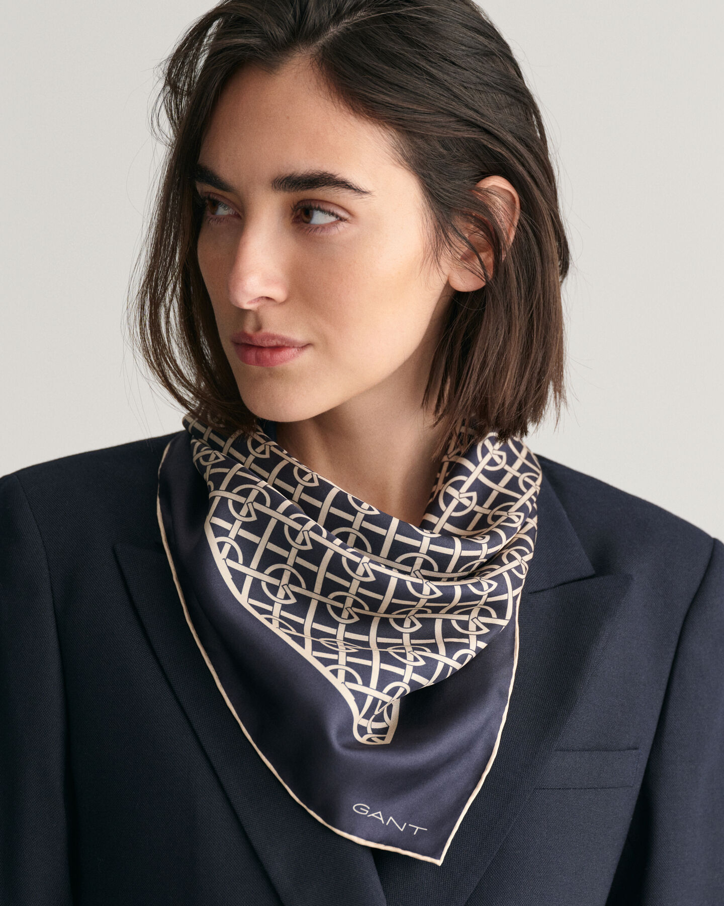 Foulard in seta G Patterned