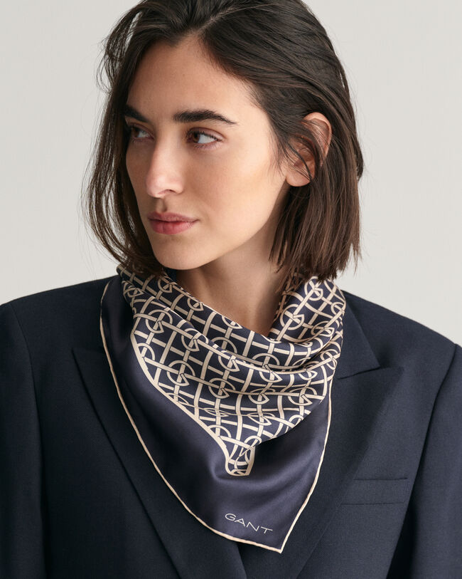 Foulard in seta G Patterned