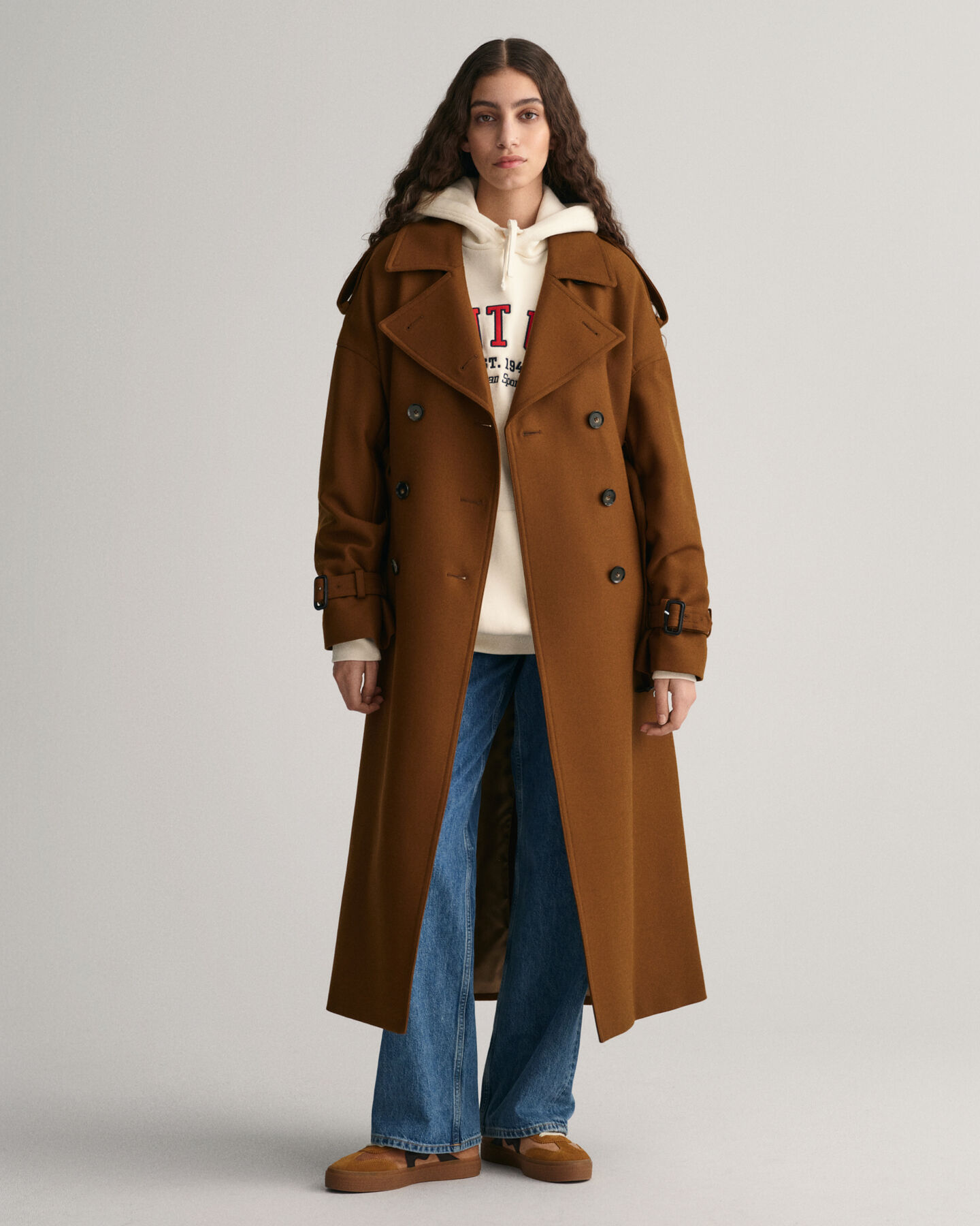 Felpa con cappuccio GANT USA