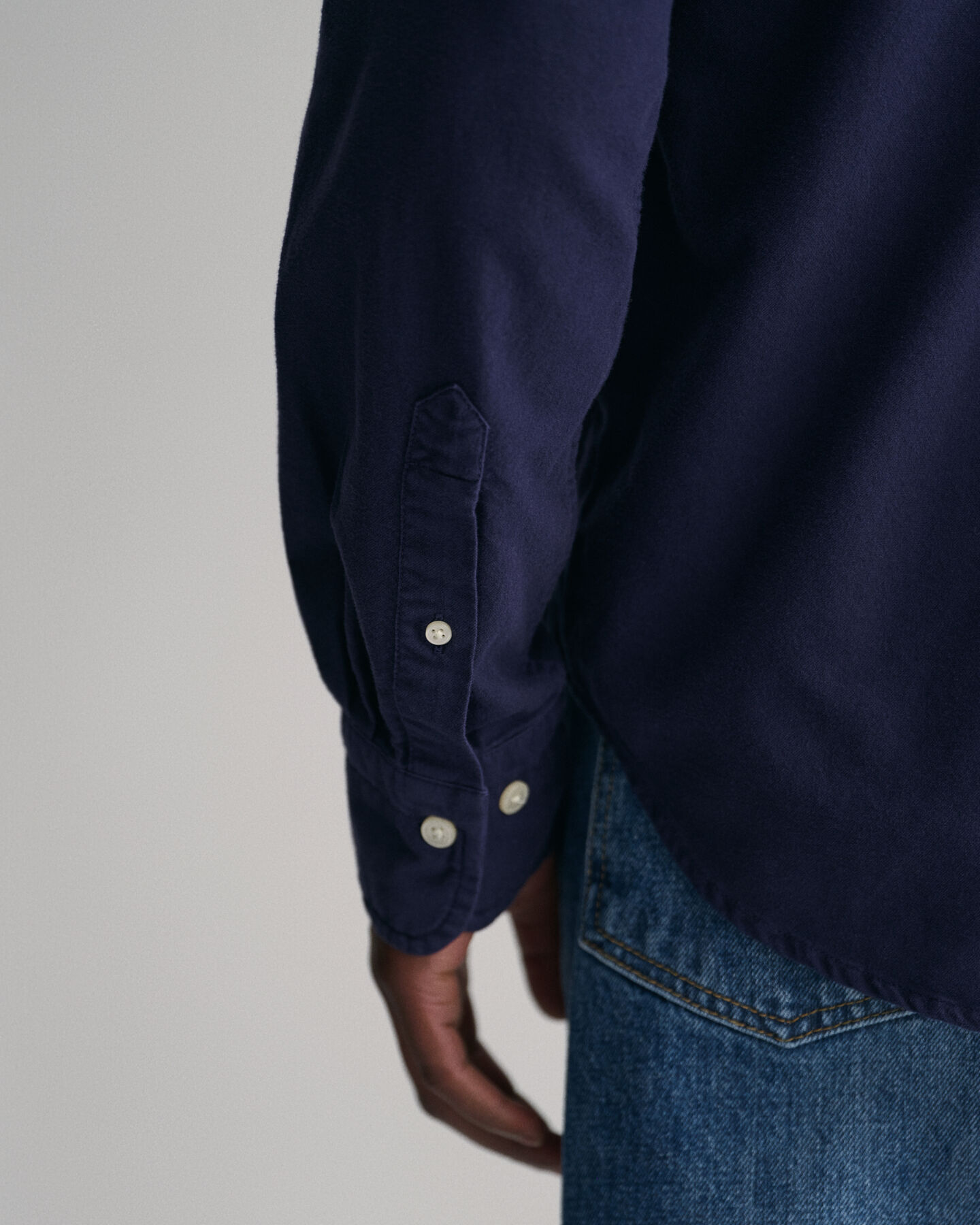 Camicia Oxford pettinato regular fit