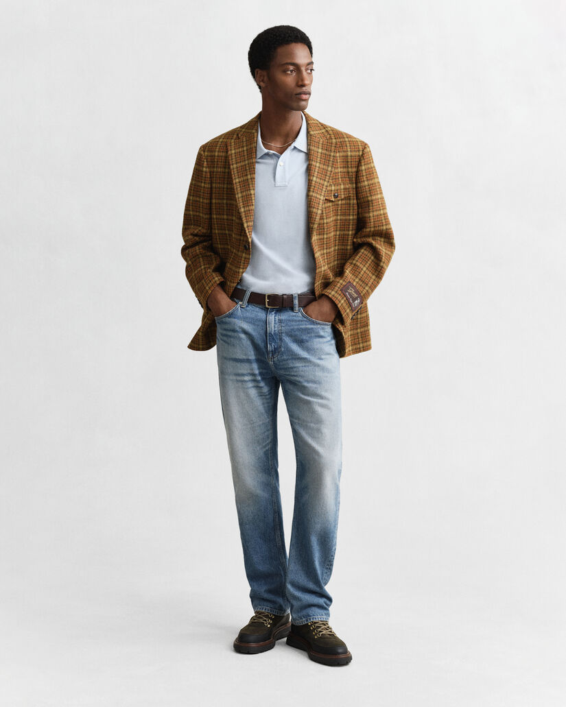 Polo Shield in piqué regular fit