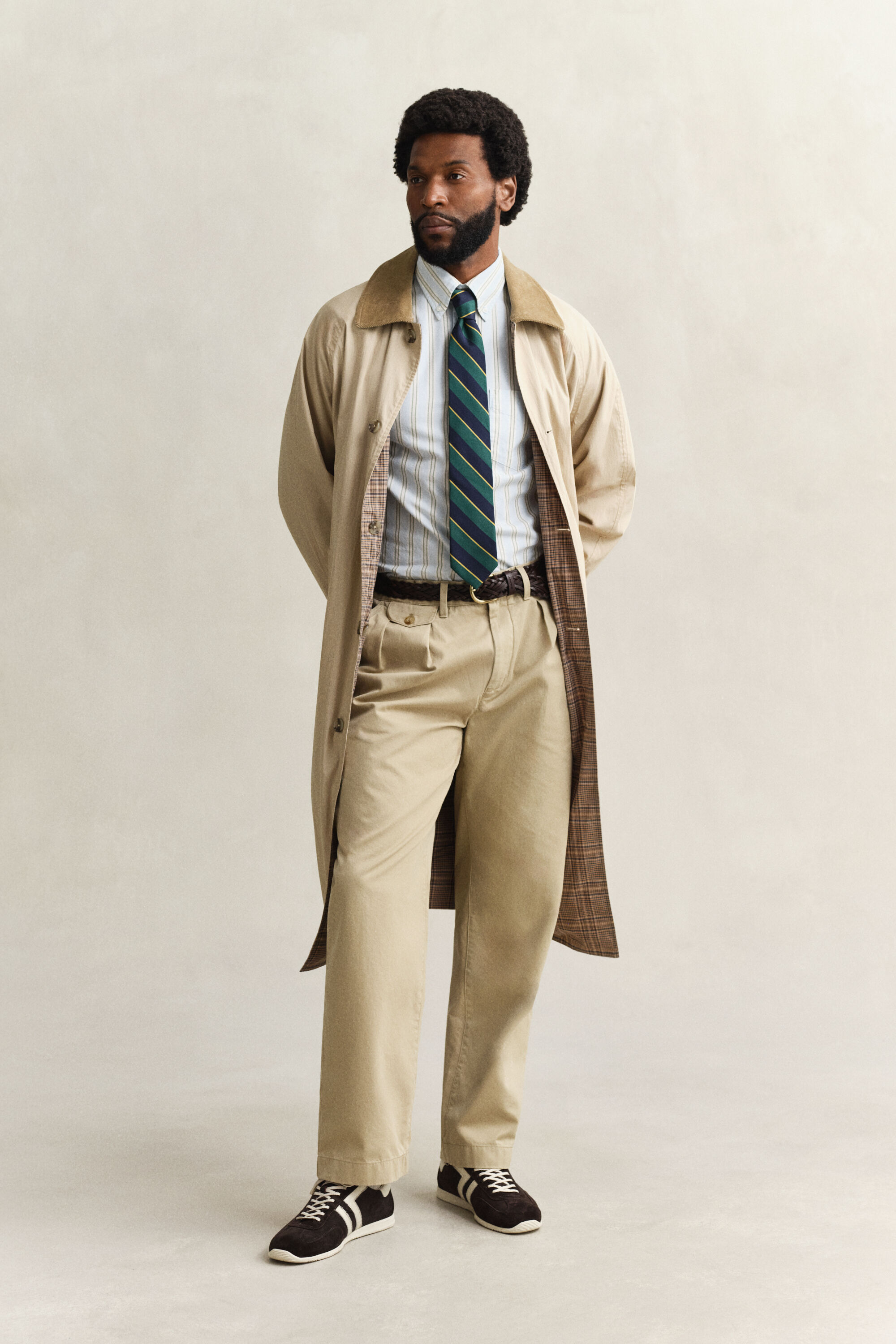 Camicia Oxford Archive a righe