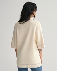 Polo a maniche corte a maglia