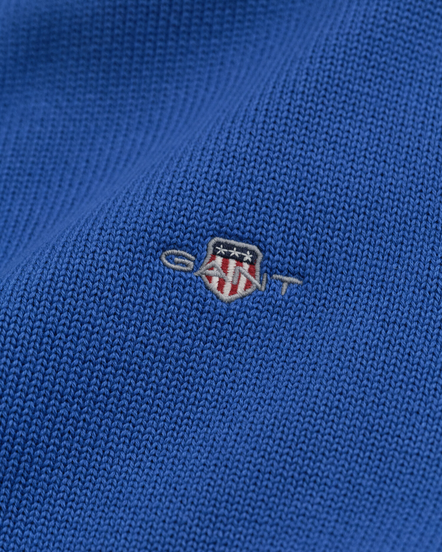 Maglia in cotone casual con zip corta