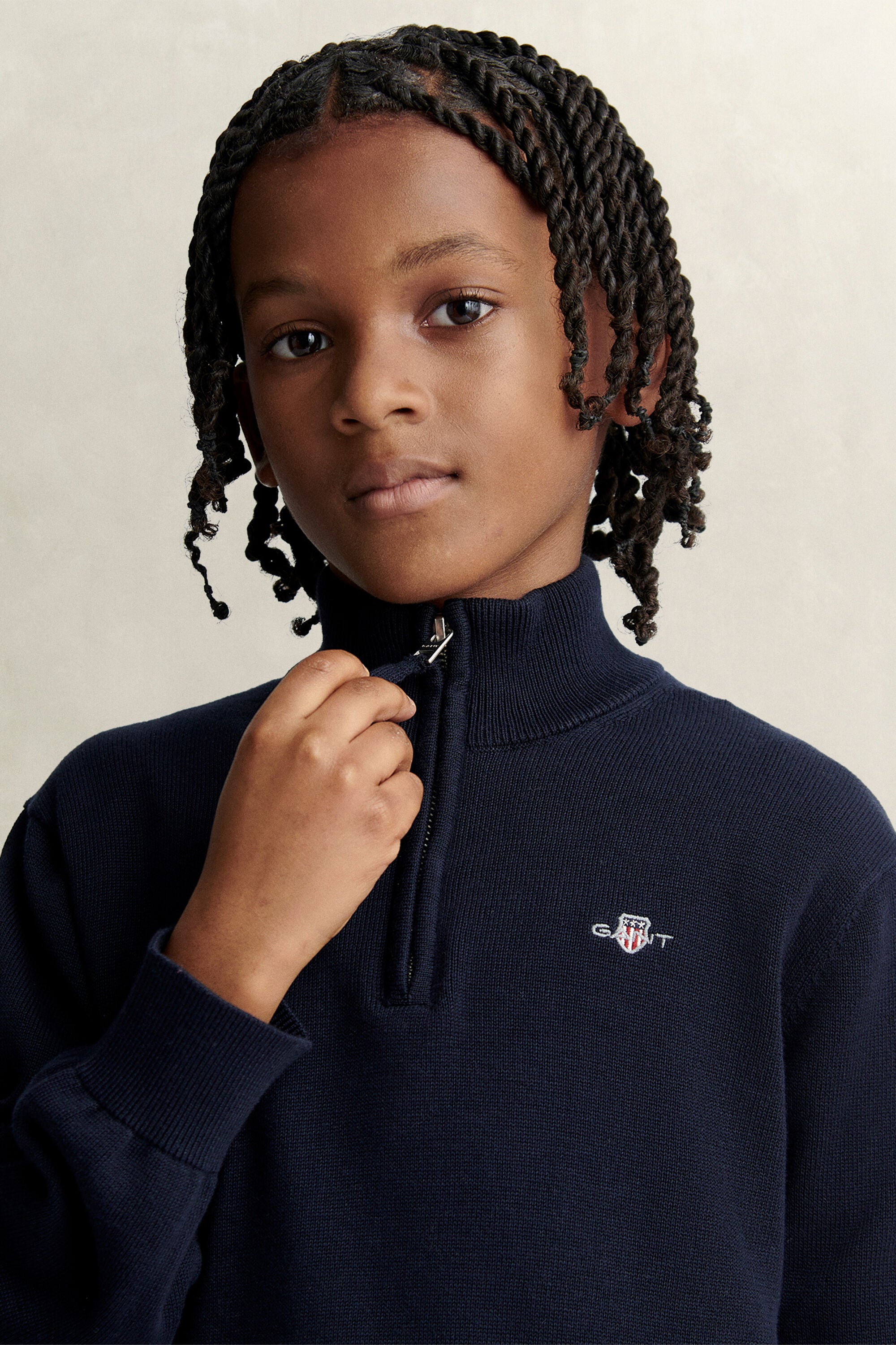 Maglia Shield con zip corta Teen Boys