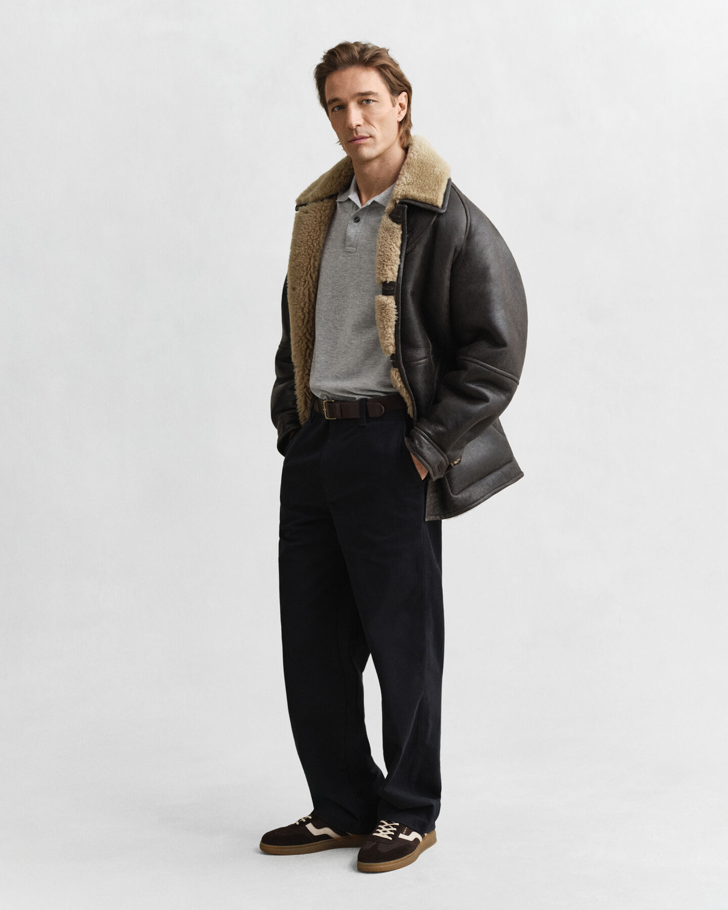 Polo Shield in piqué regular fit