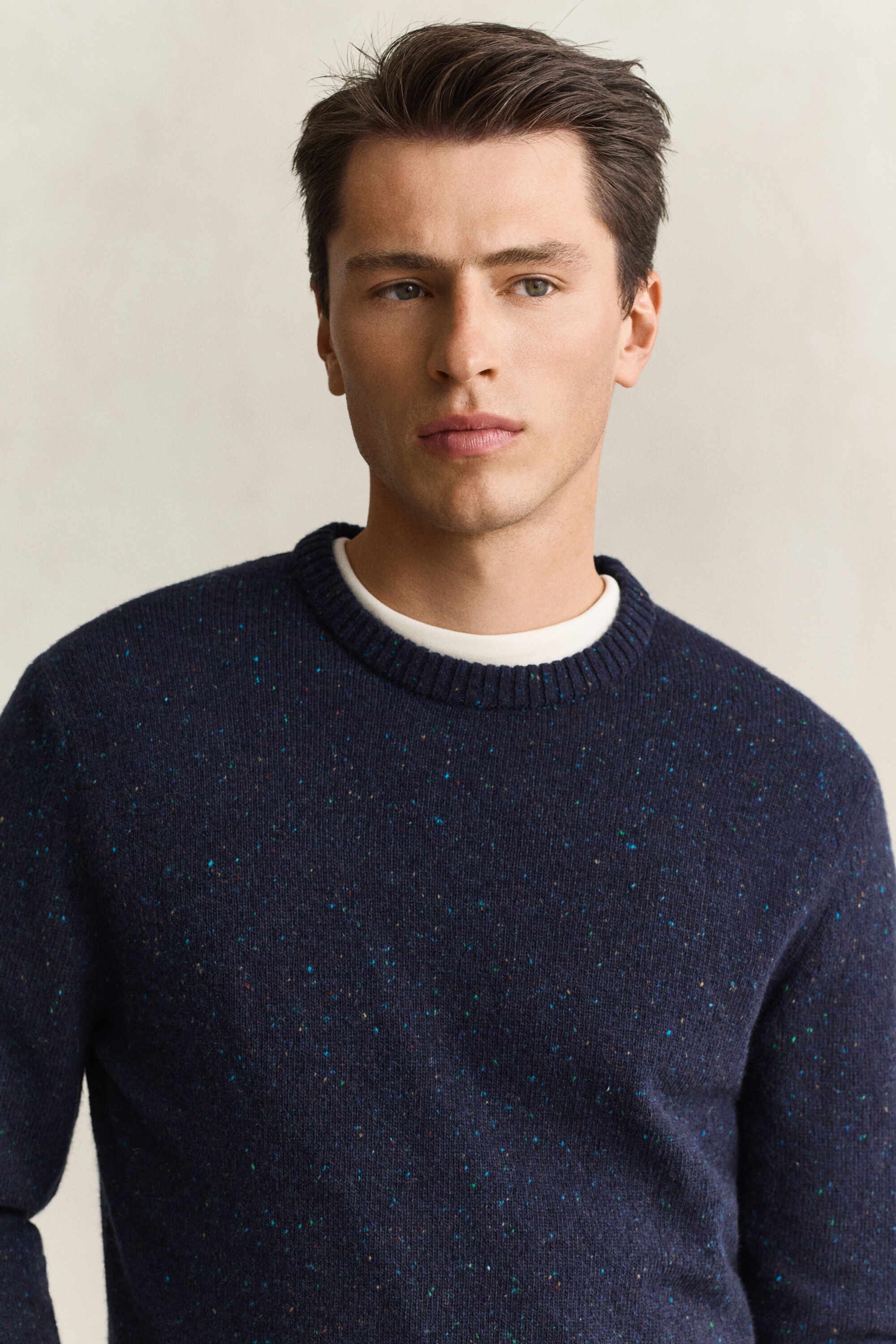 Maglia girocollo in misto lana Nepps