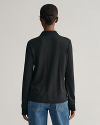 Polo a maniche lunghe con colletto