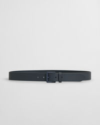 Cintura tono su tono in pelle con fibbia