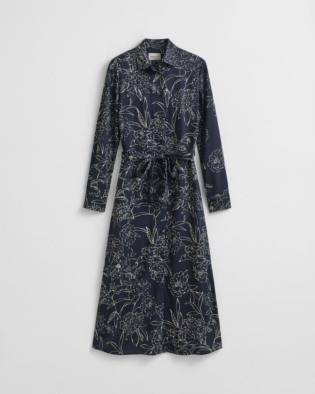 Abito chemisier con stampa Floral Print