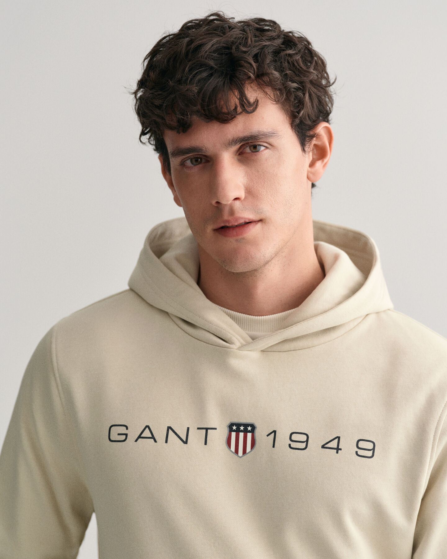 Felpa con cappuccio con stampa Graphic